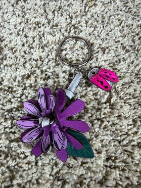 Vera Bradley Flower Bag Charm